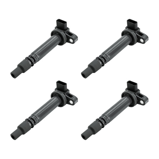 Set of 4 Ignition Coil UF323 C1305 90919-02237 Compatible with Toyota 2000-2004 Tacoma 2.4L 2.7L L4 2000-2004 - Electrical Parts > Other Electrical Parts > Solenoid Valve Coil from MyMROmarts
