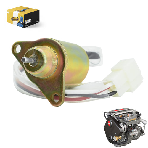 Fuel Shut Off Solenoid Valve 119653-77950 for Yanmar 3TNE84 3TNE88 4TNE84 3TNV70 3TNV76 4TNV84 Engine 12V from MyMROmarts
