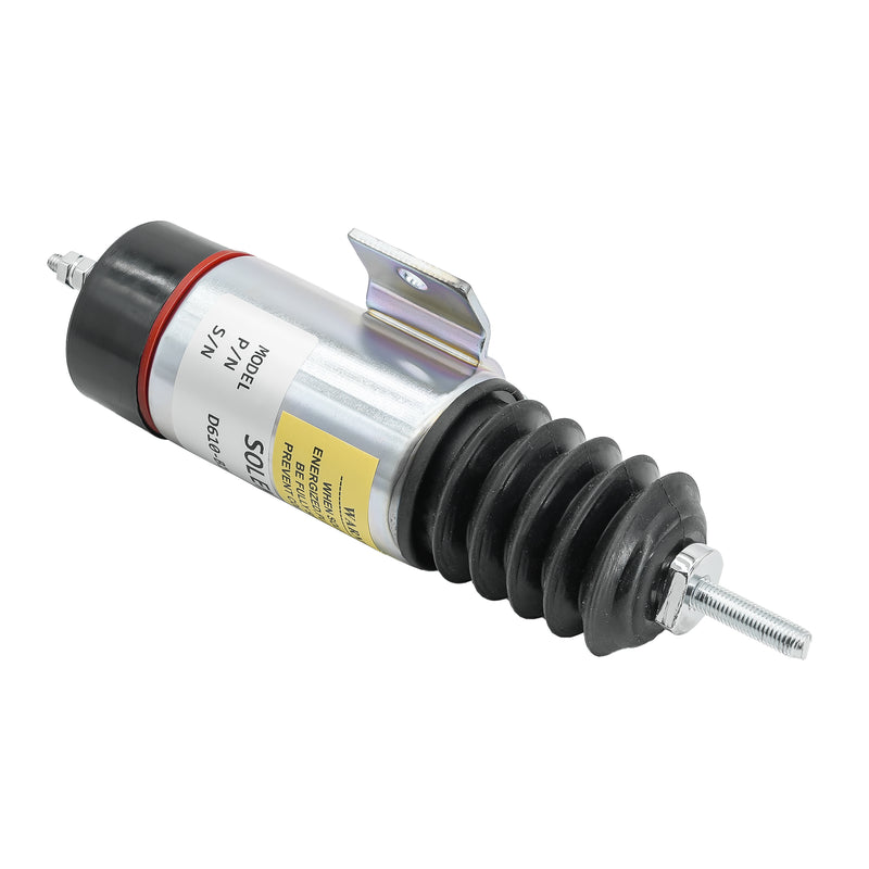 Load image into Gallery viewer, 2 Terminals 12V Dual Coil Pull Solenoid D610-B1V12 D610B1V12 for Kubota D905 Engine from MyMROmarts
