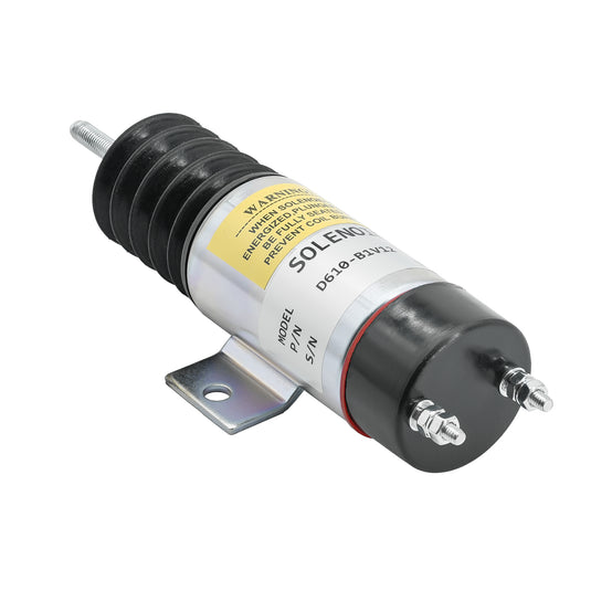2 Terminals 12V Dual Coil Pull Solenoid D610-B1V12 D610B1V12 for Kubota D905 Engine from MyMROmarts