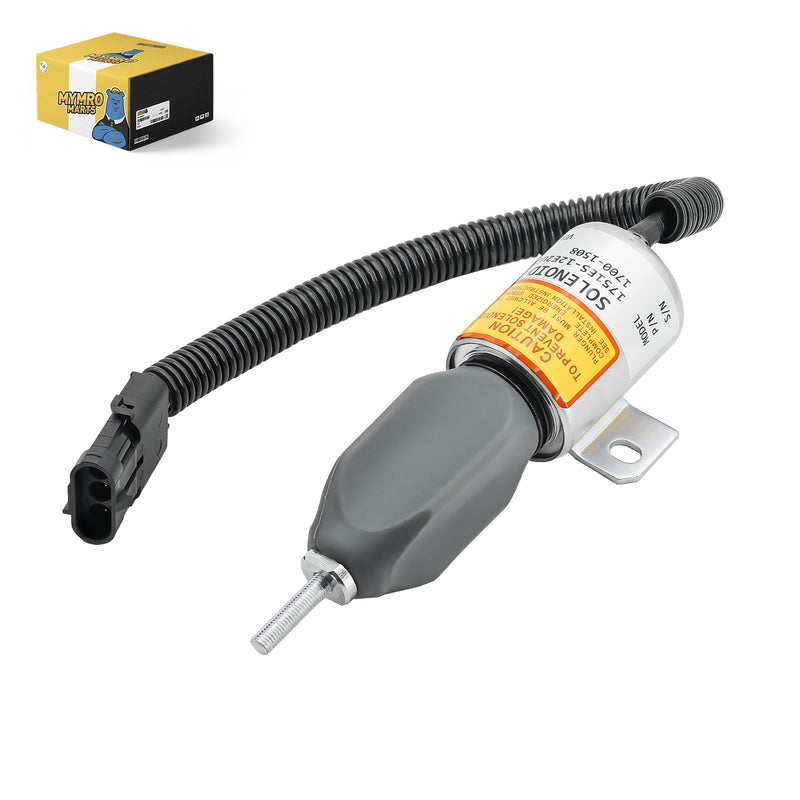 Load image into Gallery viewer, 12V Fuel Shutoff Solenoid 1751ES-12E2UC3B1S1 1700-1508 for Woodward 1700 Series from MyMROmarts
