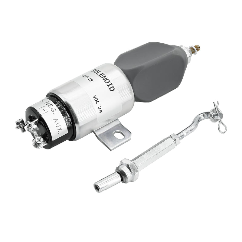 Load image into Gallery viewer, 24V Shutoff Solenoid 5I7518 CA5I7518 5I-7518 for Caterpillar CAT Track Excavator 311 312 320 320L Engine 3064 3066 Mitsubishi S6KT 6D14 6D31 Engine from MyMROmarts
