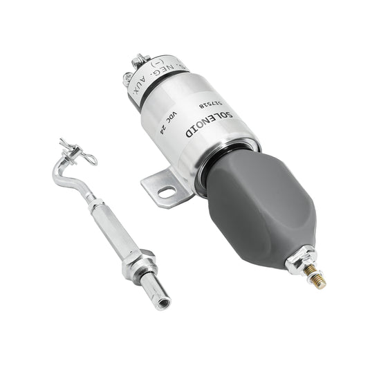 24V Shutoff Solenoid 5I7518 CA5I7518 5I-7518 for Caterpillar CAT Track Excavator 311 312 320 320L Engine 3064 3066 Mitsubishi S6KT 6D14 6D31 Engine from MyMROmarts