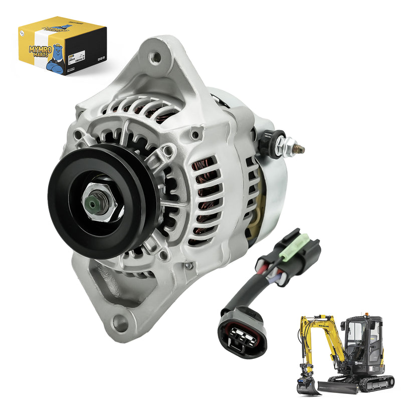 Load image into Gallery viewer, New Alternator 18504-6470 185046470 101211-8810 1012118810 For New Holland Excavator E30B E35B E50B from MyMROmarts
