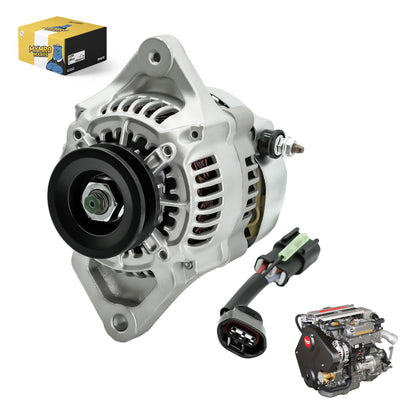 New Alternator 18504-6470 185046470 101211-8810 1012118810 For Yanmar 3TNV88 4TNV88 4TNV98T Diesel 4TNV98 Diesel from MyMROmarts