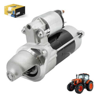 Starter 1G023-63010 1G023-63011 67980-31151 for Kubota Lawn Tractor F2260-R F2560-E F2560-R Kubota D722 D782 18 20 21 Engines 1996-2013 from MyMROmarts