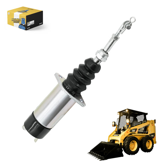 12V Shut Down Solenoid 1500-2027 1502-12D6U2B2S2A for Woodward Model 1502-12D Flange from MyMROmarts