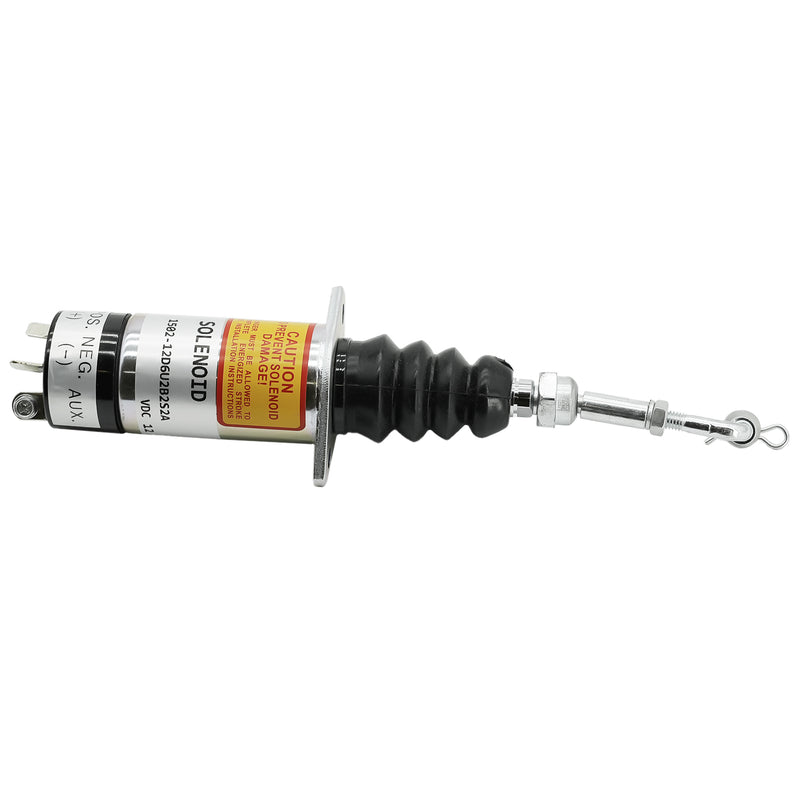 Załaduj obraz do przeglądarki galerii, 12V Shut Down Solenoid 1500-2027 1502-12D6U2B2S2A for Woodward Model 1502-12D Flange - Electrical Parts &gt; Solenoid Valve &gt; Shut Off Solenoid from  My Store
