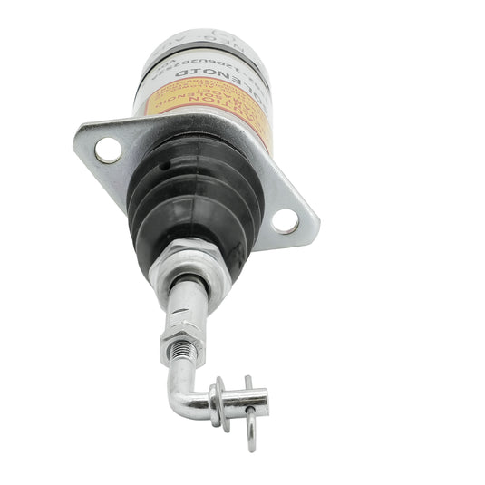 12V Shut Down Solenoid 1500-2027 1502-12D6U2B2S2A for Woodward Model 1502-12D Flange - Electrical Parts > Solenoid Valve > Shut Off Solenoid from  My Store