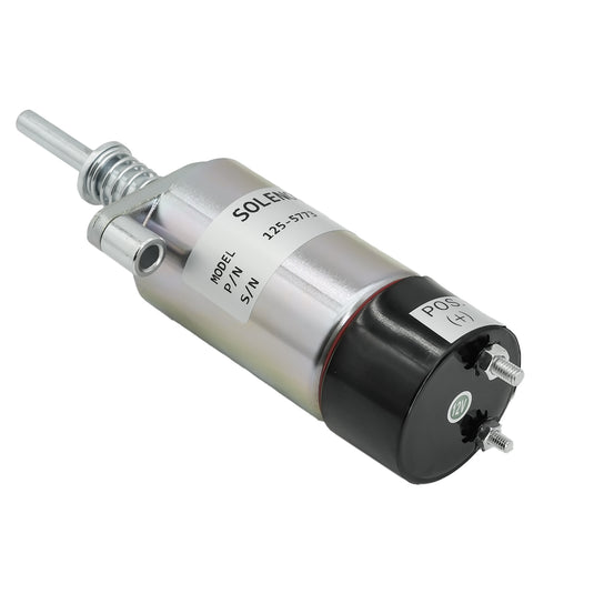 12V Stop Solenoid 125-5773 For Caterpillar 3204 3304 3304B Engine from MyMROmarts