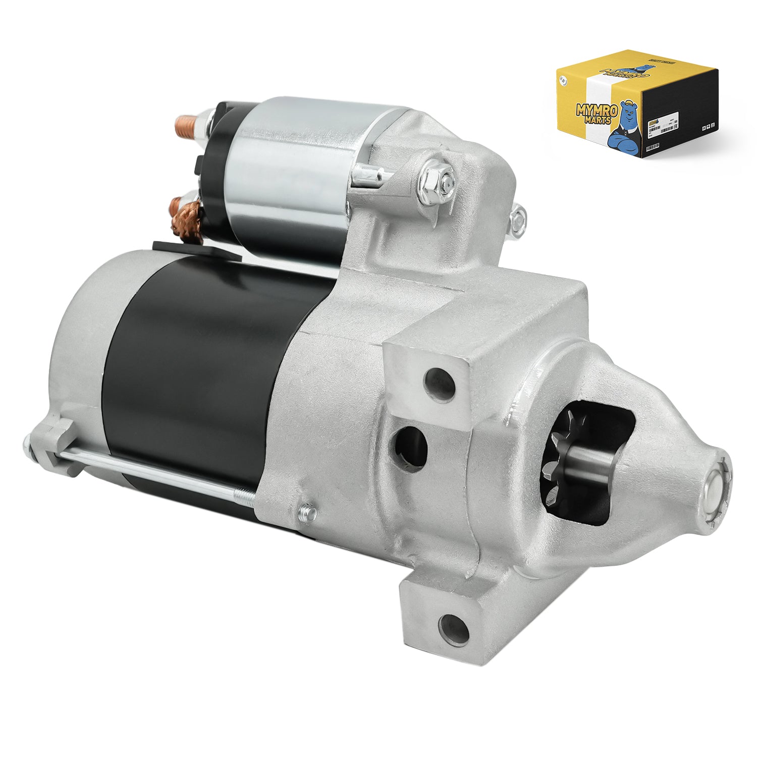 Nieuwe startervervanging voor Dodge 2000GTX, Colt 85-95 1.5L-2.4L, RAM-50 Pickup 87-89 2.0L 2.6L 90-93 2.4L, Eagle Summit 89-96 2.4 1.5, Vista 88-93 1.5 1.6 2.0 ALLEEN HANDMATIG, SMT0117, 41048079, 41048204