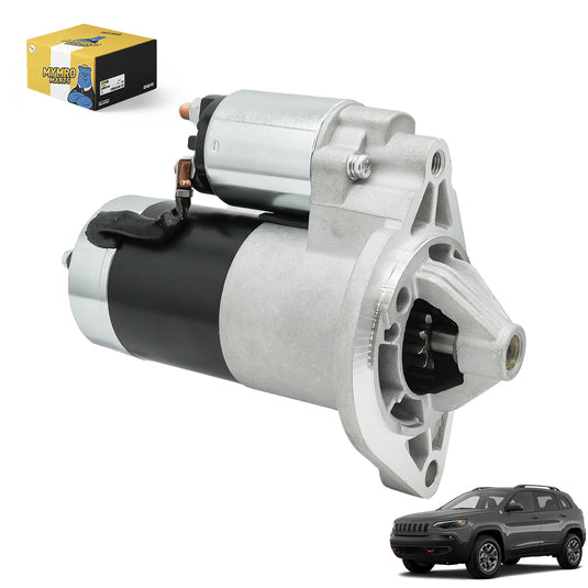 New Starter Replacement For Jeep Cherokee Grand Cherokee TJ Wrangler 4.0 4.0L 99 00 01 02 1999 2000 2001 2002 336-1691A 56041012AB 56041012AC 56041012AD, SMT0077, 41048052, 41048052R from MyMROmarts