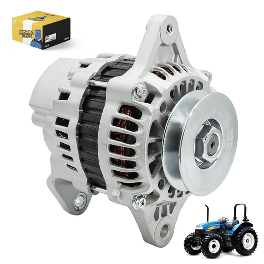 New Alternator 81868977 SBA18504-6320 for New Holland BOOMER 2030/2035/3040/3045/3050 T2310 T2320 T2330 TC29DA TC30 TC31DA TC33DA TC34DA TC35A TC40A TC40DA TC45A TC45DA Tractors - Electrical Parts > Alternator from MyMROmarts