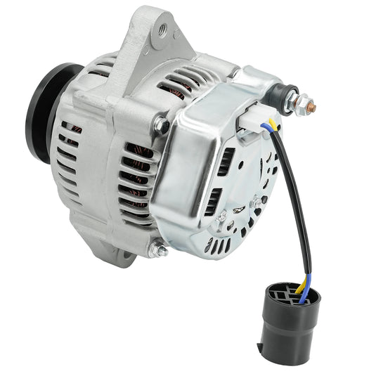 12V 60A Alternator 3A611-74012 for Kubota Engine V2203 V2403 V2607 Tractor L3240HSTC L3940HSTC L4240HSTC-3 M4900-CAB M5700HDC from MyMROmarts