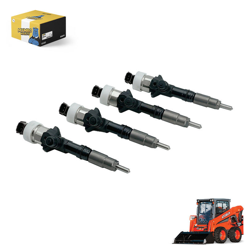 Load image into Gallery viewer, 4 Pcs Fuel Injector 1J77053074 1J770-53051 1J770-53050 1J770-53070 1J770-53074 295050-1980 1J770 53051 for Kubota Engine V3307-CR-TE4 V3307 Tier 4 from MyMROmarts
