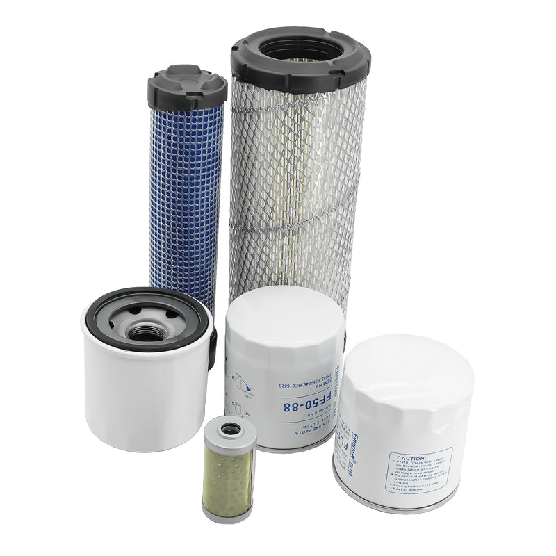 Load image into Gallery viewer, Filter Kit TC620-93230 HH164-32430 TC422-82620 1J800-43170 1G311-43380 Compatible with Kubota L3301 &amp; L3901 w/D1803 Engine - Engine Maintenance Parts &gt; Filter Kits from MyMROmarts
