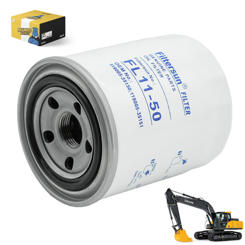 Oil Filter M806418 for John Deere 17G 244 2305 1023E 4010 2020 2030A 4X2 4X4 850D 855D from MyMROmarts