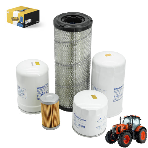 Filter Kit HH164-32430 HHTA0-37710 15521-43160 11013-7020 HHTA059900 for Kubota Tractor L3010 L3830 L3540 L3940 L4240 L4400HST L3240HST L3540HST L3940HST L4240HST from MyMROmarts