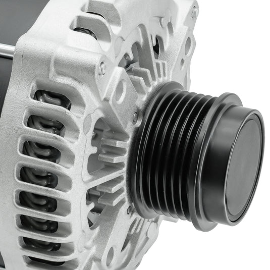 220A 12V Alternator 421000-7191 56029733AB 6-Groove Pulley Compatible with 2017-2020 Chrysler Minivan Pacifica,2020 Voyager with Engine V6 3.6L - Electrical Parts > Alternator from MyMROmarts