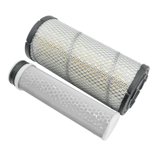 Air Filter Set RD158-42270 RD158-42280 Compatible with Kubota Excavators KX040-4 John Deere Excavators 30G 35G 50G - Engine Maintenance Parts > Air Filter from MyMROmarts
