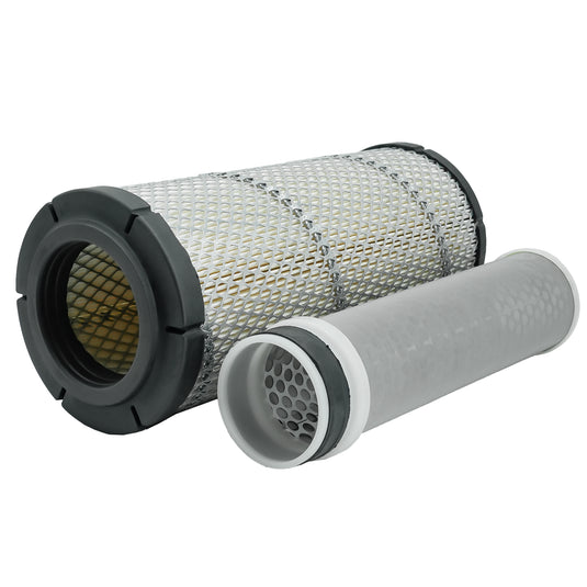 Air Filter Set RD158-42270 RD158-42280 Compatible with Kubota Excavators KX040-4 John Deere Excavators 30G 35G 50G - Engine Maintenance Parts > Air Filter from MyMROmarts