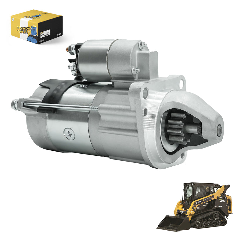 Lataa kuva gallerian katseluohjelmaan New Starter for ASV RC 100 Skid Steer Loader #63280040, MSN8040, 2872K404, 2873K404, 2873K601, 2873K621, 2873K631, 2873K632, 3586847, T410861, SND0573, 41041001, 41041005 - Electrical Parts > Starter Motor from MyMROmarts
