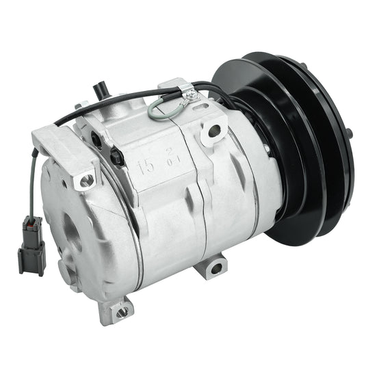 Air Conditioning Compressor 4436025 for John Deere Excavator 450CLC 600CLC 800C 450DLC 650DLC 850DLC from MyMROmarts