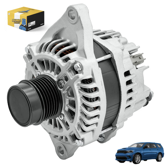 Alternator A2TX0281 4801490AA Compatible with Dodge Journey 2009-2020, L4 2.4L, 12V 160A CW 6-Groove Clutch Pulley from MyMROmarts