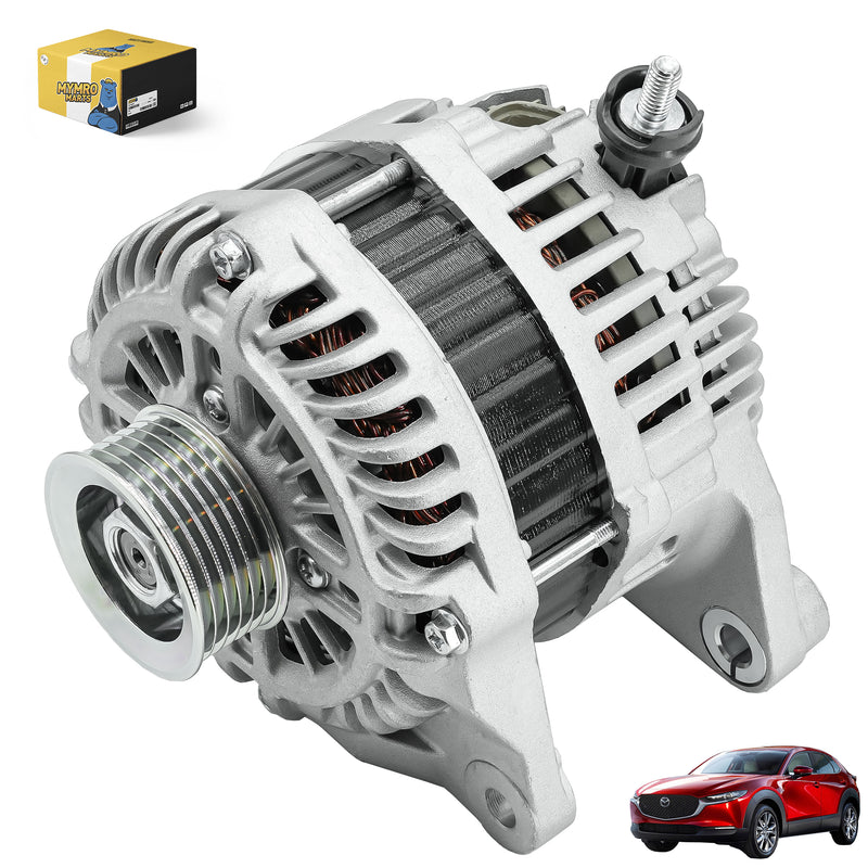 Carica immagine in Galleria Viewer, Alternator 400-48222R A5TL0491 20288 203-636 LRA03875 PE01-18-300 for Mazda for 3 2.5L 2014-2016,for Mazda for 6 2.5L 2014-2016 for Mazda for CX-5 2.0L 2013-2016 for Mazda for CX-5 2.5L 2014-2016 from MyMROmarts
