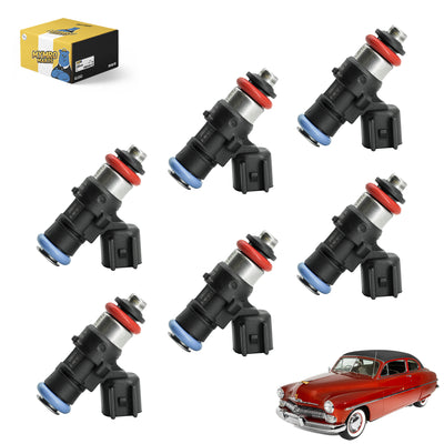 6PCS Fuel Injectors 0280158091 62399 7T4Z9F593B FJ1000 for Mercury Sable V6 3.5L 2008-2009 - Engine Parts > Fuel System > Fuel Injector Nozzle from MyMROmarts