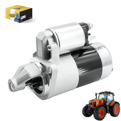 Starter 15231-63015 410-52045 Compatible With Kubota Tractor/Mower RX1300 F2000 F2100 B1550 B1750 B20 B4200 B5100 B5200 B6000 B6100 B6200 B7100 B7100D-P B8200 G1800 G1900 G6200 from MyMROmarts