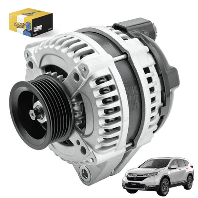New Alternator For Honda Pilot V6 3.5L 2003-2004, Odyssey V6 3.5L 2002-2004 31100-PGK-A01 31100-PGK-A02 31100-PGK-A03 CSC09 104210-3090 104210-3091 104210-3092, AND0297 - Electrical Parts > Alternator from MyMROmarts
