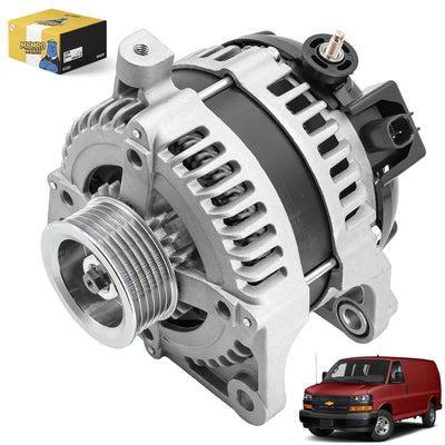 Alternator 11243 11294 11295 Fits 2008-2010 Dodge Minivan Grand Caravan with Engine V6  3.3L/3.8L - Electrical Parts > Alternator from MyMROmarts
