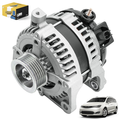 Alternator 11243 11294 11295 Fits 2008-2010 Chrysler Minivan Town & Country Voyager V6 3.3L/3.8L - Electrical Parts > Alternator from MyMROmarts