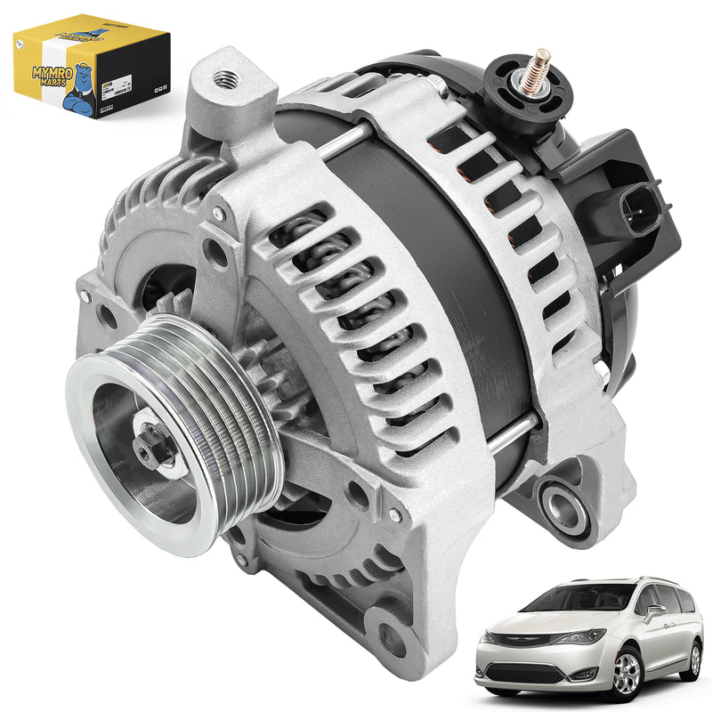 Afbeelding laden in Galerijviewer, Alternator 11243 11294 11295 Fits 2008-2010 Chrysler Minivan Town &amp; Country Voyager V6 3.3L/3.8L - Electrical Parts > Alternator from MyMROmarts
