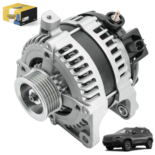 Alternator 11243 11294 11295 Fits 2007-2011 Jeep SUV Wrangler with Engine V6 3.8L GAS OHV - Electrical Parts > Alternator from MyMROmarts