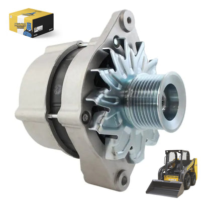 New Alternator for New Holland SL35 Skid Steer Loader #84281043, 21094, 556934, 14887, IA1454 - Electrical Parts > Alternator from MyMROmarts