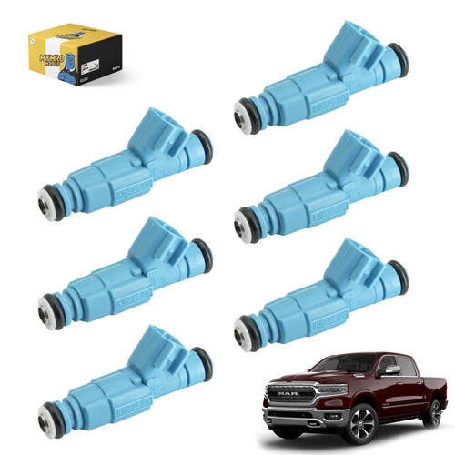 6PCS Fuel Injectors for Dodge 1500 V6 3.7L 2002-2003 