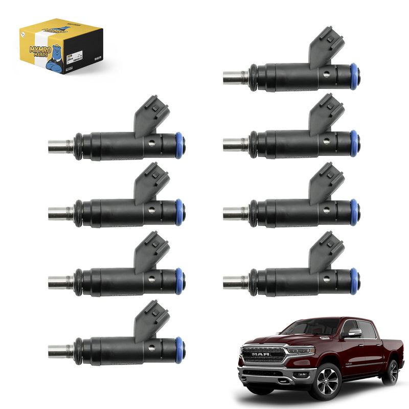 Cargue la imagen en el visor de la galería, 8PCS Fuel Injectors for Dodge Dakota Durango Ram 1500 4.7L 2008-2010 #FJ731 4G1906 MP-55083 4591851AA FIDL1708N 812-11132 2-18894 800-1708N 15853 - Engine Parts &gt; Fuel System &gt; Fuel Injector Nozzle from MyMROmarts

