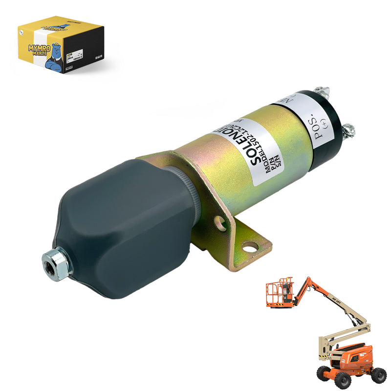 Load image into Gallery viewer, 2 Terminals 12V Throttle Choke Solenoid 3740028 1502-12C2U1B1S1 for JLG Lift 40H 45HA 60H 70H 80H 80HX 86HX - Electrical Parts &gt; Solenoid Valve from  My Store
