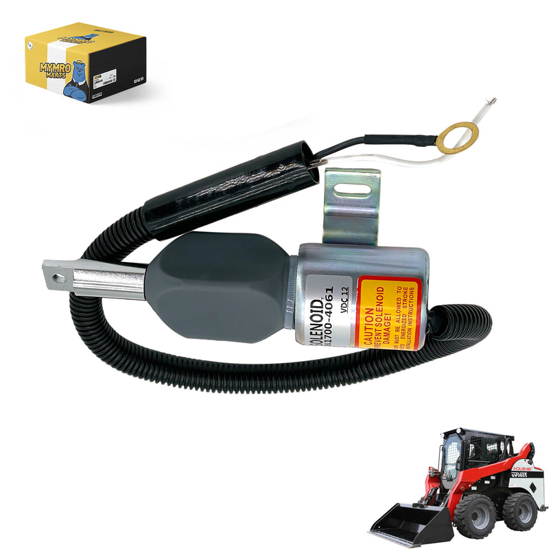Load image into Gallery viewer, Fuel shut off solenoid 1753ES 1700-4061 For Takeuchi. TL140 12V from MyMROmarts
