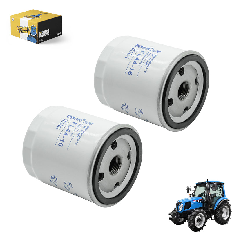 Load image into Gallery viewer, New 2PCS Engine Oil Filters 40318591 For LS Tractor XG3100 XR3100 XR4100 XU6100 XU6158 XU6168 MT230E MT235E from MyMROmarts
