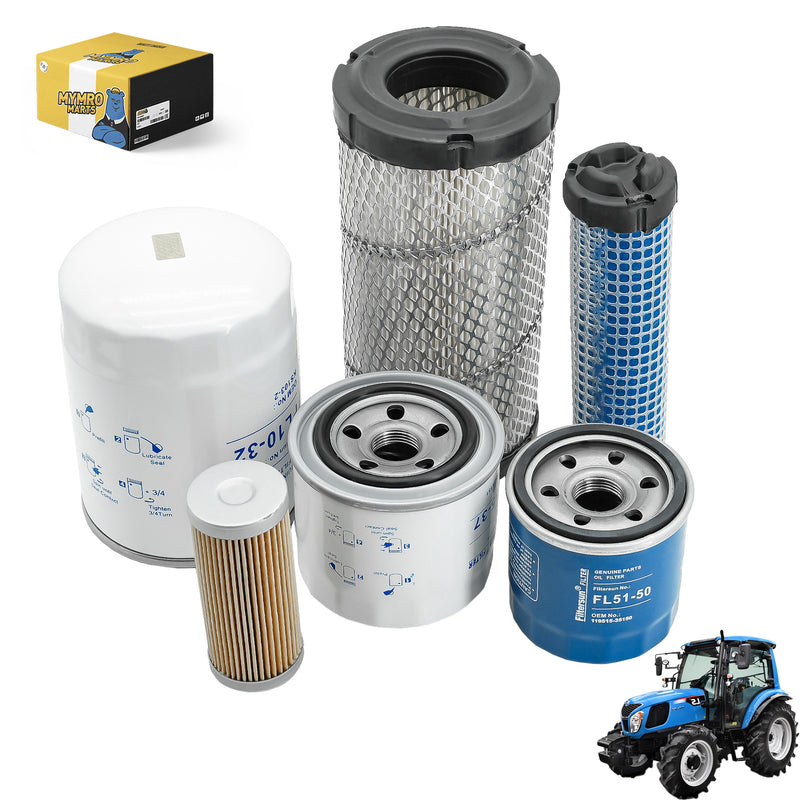 Load image into Gallery viewer, Filter Kit 11930535150 40358122 40049450 40195621 40220109 Compatible with LS Tractor MT125 from MyMROmarts
