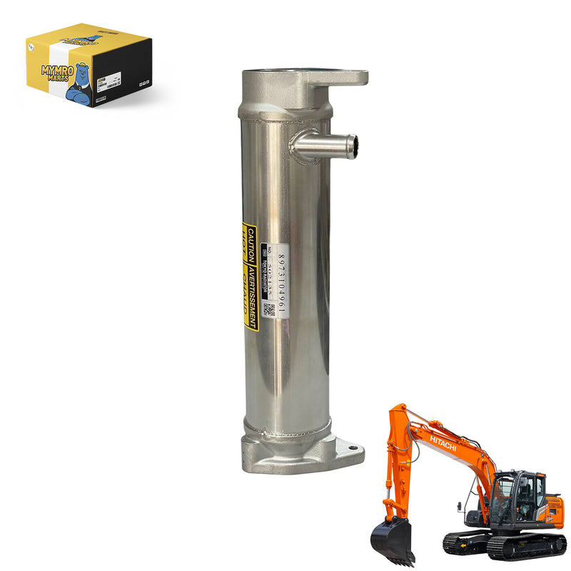 Load image into Gallery viewer, EGR Valve Cooler Pipe for Hitachi HU230 IZX200 IZX210 MA200 UCX300 ZR130 ZR420 ZR900 ZX200 ZX210 ZX225 ZX230 ZX240 ZX250 ZX260 ZX270 ZX280 ZX300 Series Excavators from MyMROmarts
