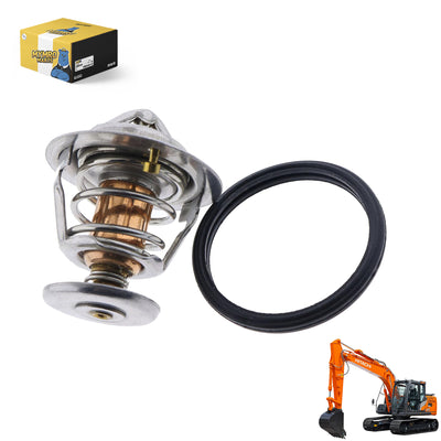 Engine Thermostat 129155-49801 for Hitachi ZX27U ZX27UNA ZX29U ZX30U ZX30UR ZX33U ZX35U ZX35UNA ZX38U Series Excavators from MyMROmarts