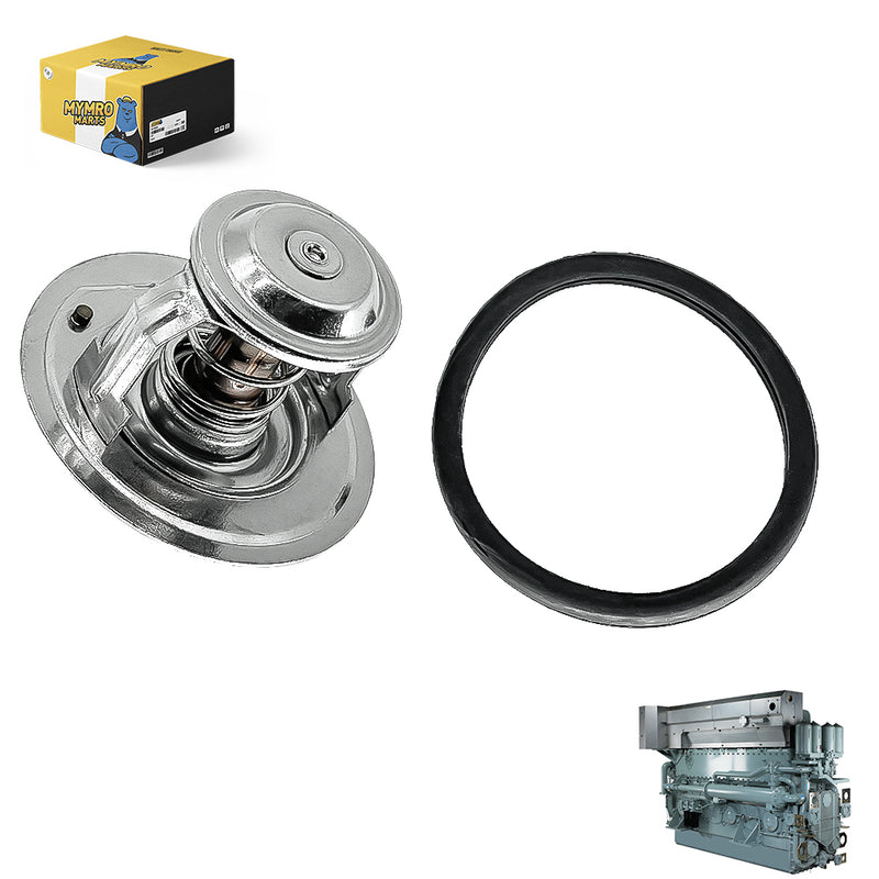 Załaduj obraz do przeglądarki galerii, Engine Thermostat ME995300 ME994276 for Mitsubishi 6D14 6D15 6D16 6D24 Diesel Engines from MyMROmarts
