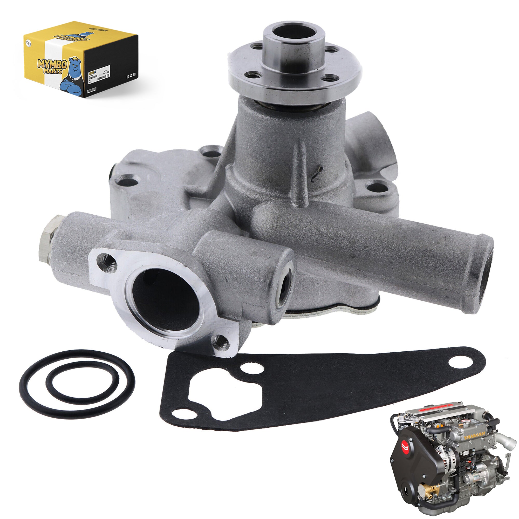 Water Pump 1A051-73032 for Kubota Excavator KX91 KX161-3 U35-3 Engine V2403 V2203