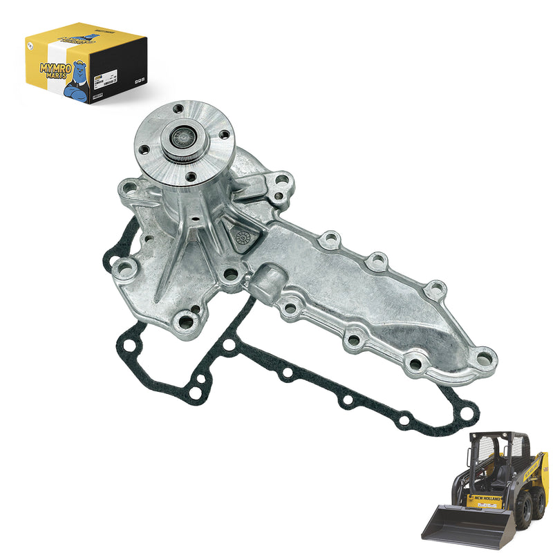 Load image into Gallery viewer, Engine Water Pump 80503180 503180 for New Holland L454 L455 L553 L555 Skid Steer Loaders - Engine Parts > Cooling System > Engine Water Pump from MyMROmarts
