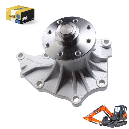 Engine Water Pump 6671508 6631810 for Doosan Solar 30 Solar 35 Excavators from MyMROmarts
