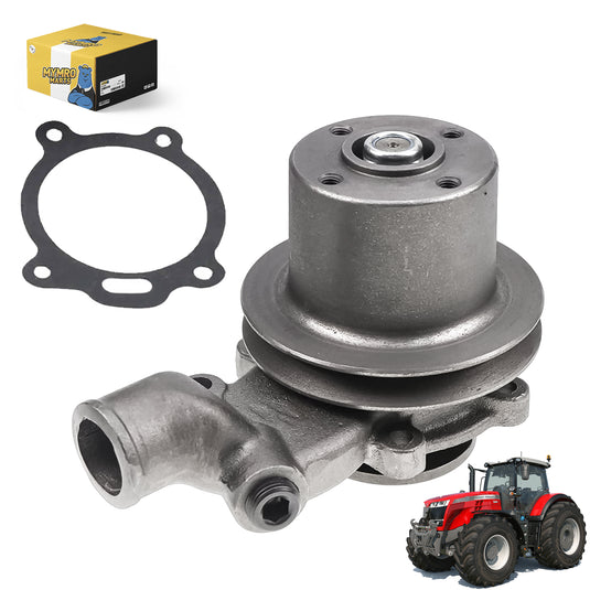 Engine Water Pump 3637411M91 w/ Pulley for Massey Ferguson 175 178 180 255 261 265 Tractors 50H 60H Backhoe Loaders - Engine Parts > Cooling System > Engine Water Pump from MyMROmarts